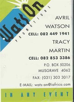 Wats'On Promotions