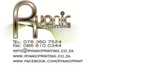 Ryanic Printing (Pty) Ltd