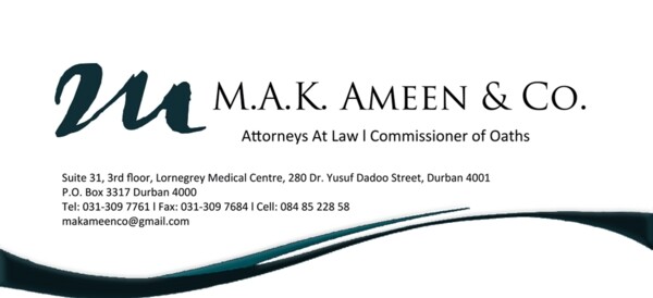 Attorneys MAK Ameen & Company