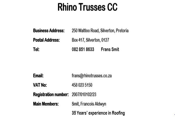 Rhino Trusses