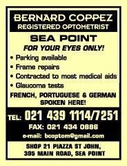 Bernard Coppez Optometrist CC