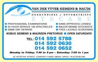 Van Der Vyver Siemens & Naudé Optometrists