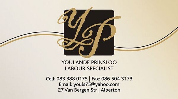 Youlande Prinsloo Labour Specialists