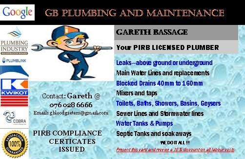 GB PLUMBING