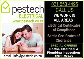 Pestech Electrical, Beetle & Plumbing inspections & Certificates