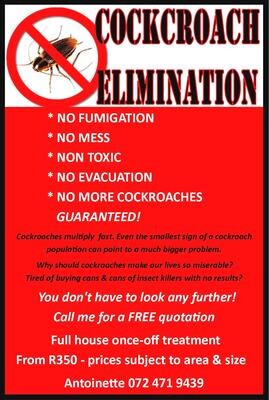 Cockroach Elimination