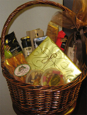Gift and flower basket