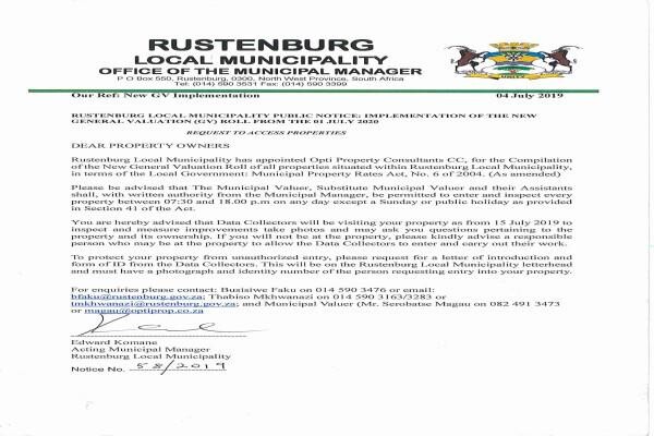 Rustenburg Local Municipality