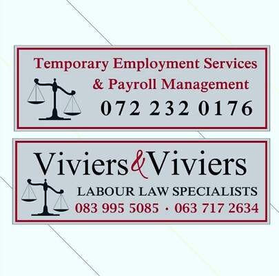 VIVIERS AND VIVIERS PERSONEEL AND ARBEIDKONSULTANTE
