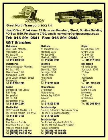 GREAT NORTH TRANSPORT