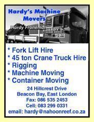 Hardy's Machine Movers