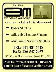 Executive Blind Manufacturers (Pty) Ltd