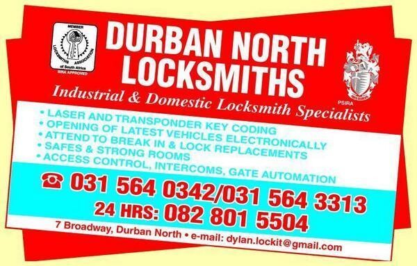 Locksmiths Dbn North