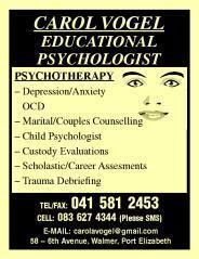 Carol Vogel Psychologist