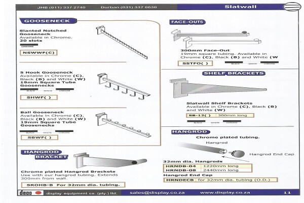Display Equipment Co
