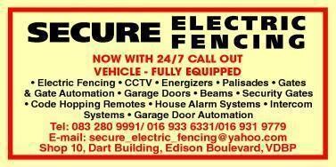 Secure Electric Fencing