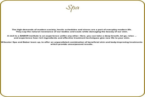 Witwater Guest House & Spa