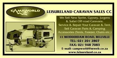 Leisureland Caravan Sales CC