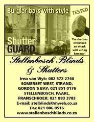 Stellenbosch Blindings & Hortjies