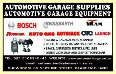 AUTOMOTIVE GARAGE SUPPLIES
