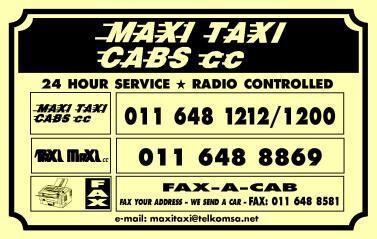 Maxi Taxi Cabs CC