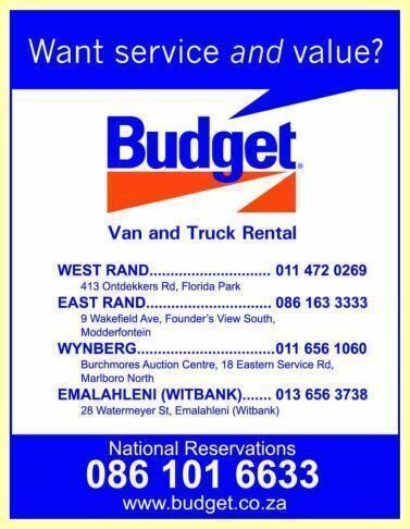 Budget Van Rental