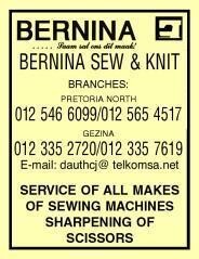 Bernina Sew & Knit (Pta North)