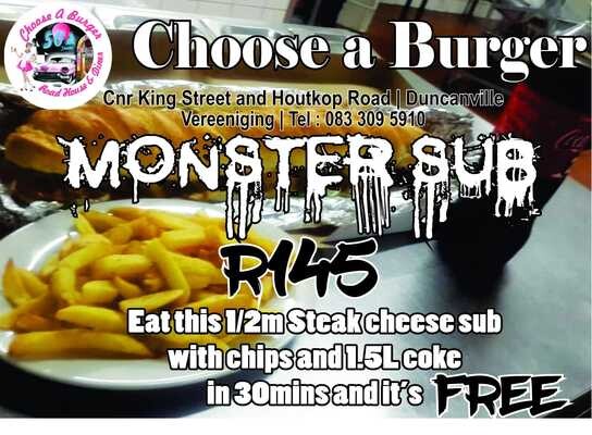 Choose A Burger (Three Rivers)