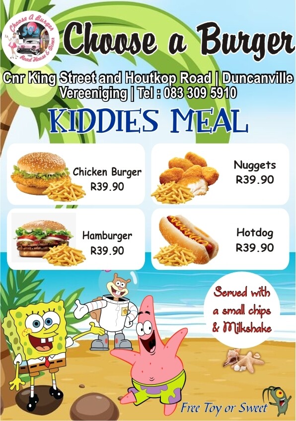 Choose A Burger (Three Rivers)