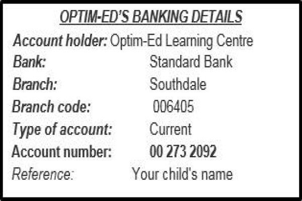 Optim-Ed Learning Centre