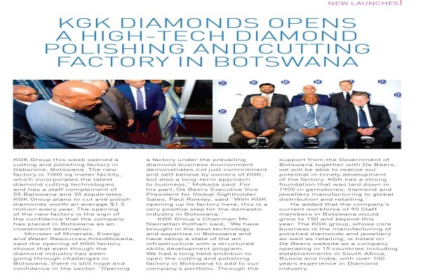 KGK Diamonds SA (Pty) Ltd