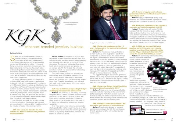 KGK Diamonds SA (Pty) Ltd