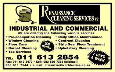 Renaissance Cleaning Services CC