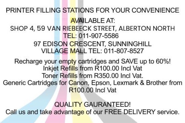 Cartridgeworx Instore Refilling Service