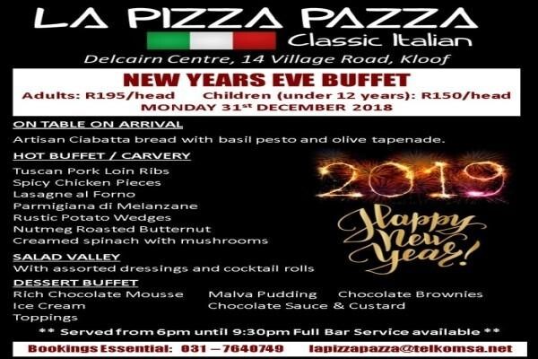La Pizza Pazza (Kloof)
