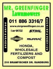 Mr Greenfinger Lawnmowers