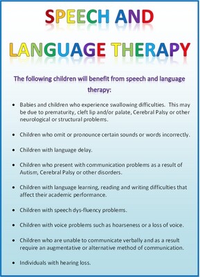 Emma de Wet Spraakterapie - Speech Therapy