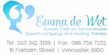 Emma de Wet Spraakterapie - Speech Therapy