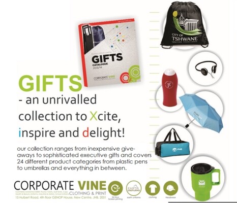 Corporate Vine Branding (Printing & Embroidery)