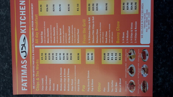 Fatimas halal kitchen