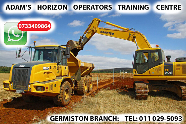 Excavator, Dump Truck, Mobile Crane, Over head, Grader, Forklift Training