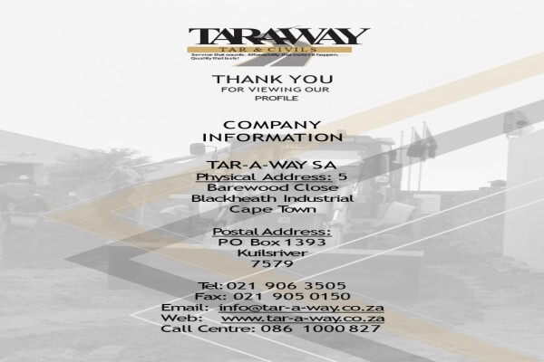 Tar A Way SA