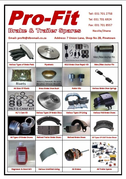 PRO-FIT BRAKE & TRAILER SPARES