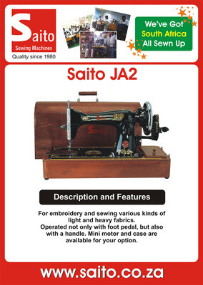 Saito Sewing Machines