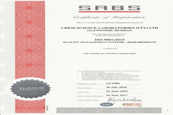 ChemScience Laboratories (Pty) Ltd