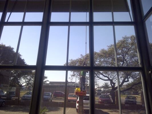 Alde window cleaning