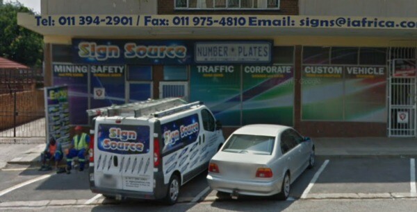 Number Plates Sign Source