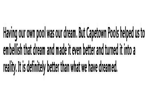 Cape Town Pools