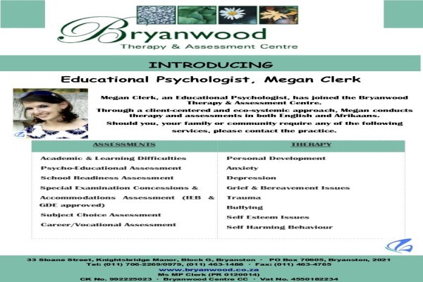 Megan Clerk, Educational Pyshcologist