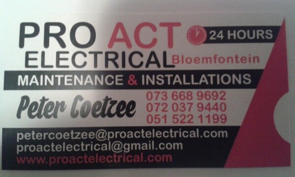PRO ACT ELECTRICAL